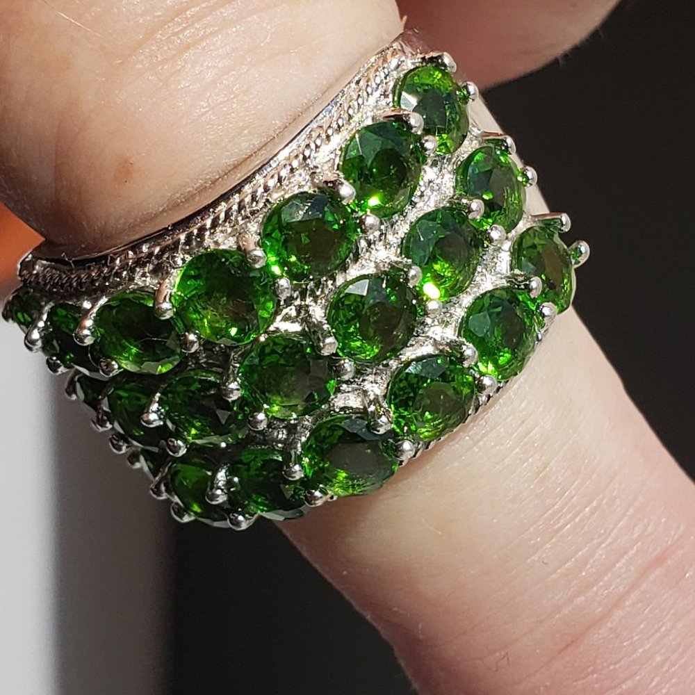 Russian Emerald ring - Picture 7 of 9